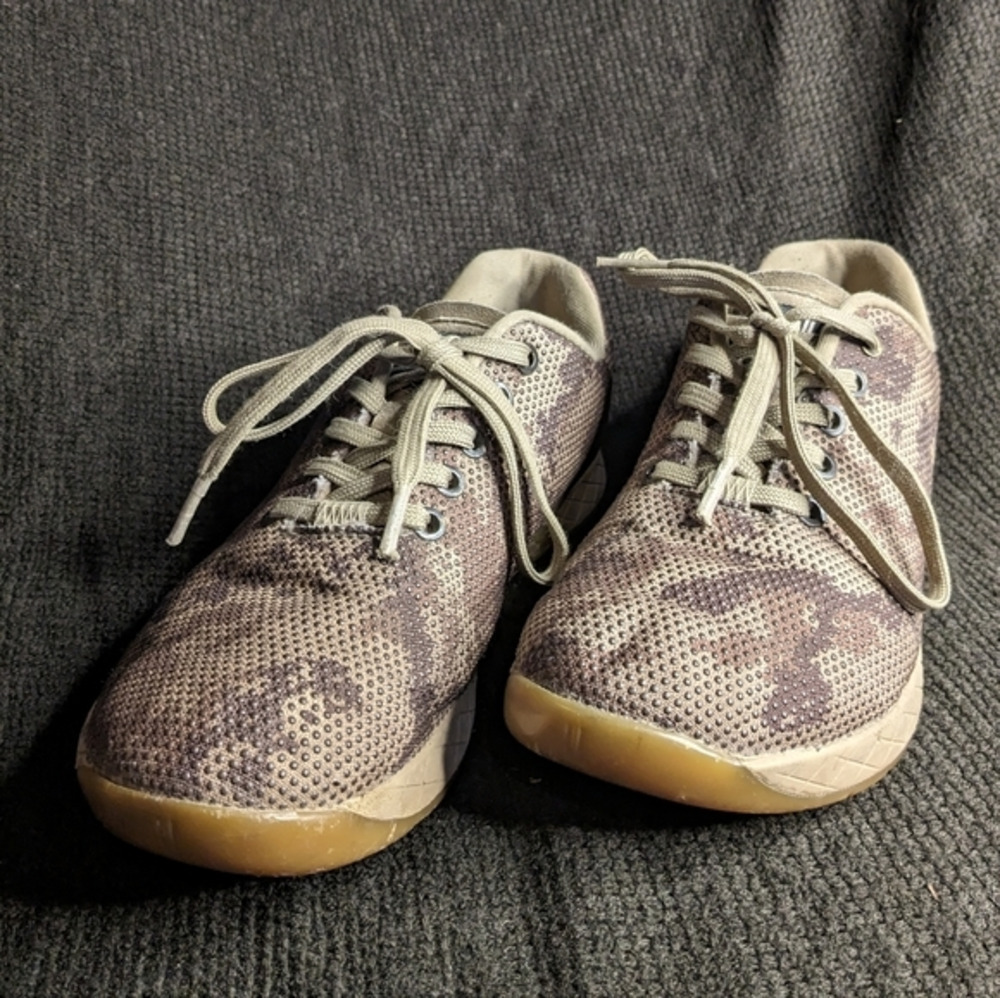 NOBULL Unisex Women's 9/Men's 7.5‎ Green Camo Trainer